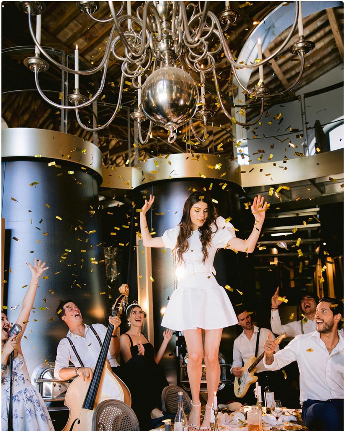 Soirée festive sous les lustres, Château La Gaude